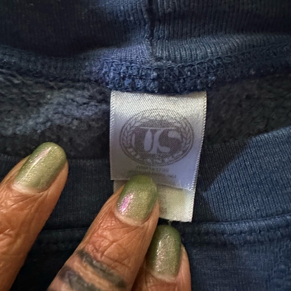 Brand new US Blanks open back cross back sweat shirt - Picture 7 of 7